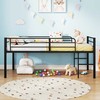 Promotions Loft lovos rėmas 198,5x96x88 cm juodas, metalas