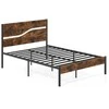 Lova Promotions Lovos rėmas, 206x141x100,5 cm, Ruda juoda
