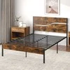 Lova Promotions Lovos rėmas, 206x141x100,5 cm, Ruda juoda