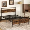 Lova Promotions Lovos rėmas, 141x210x99 cm, Rudas