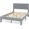 Lova Promotions Lovos rėmas, 211x141x109 cm, Pilkas