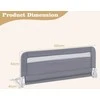 Promotions Lovos apsauga, 100x41x42 cm, pilka