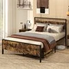 Lova Promotions Lovos rėmas, 141x210x99 cm, Rudas