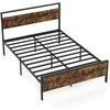 Lova Promotions Lovos rėmas, 141x210x99 cm, Rudas