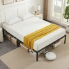 Promotions Lovos rėmas 200x160x36 cm Juodas metalas