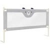Promotions Lovos turėklas, 175x25x101.5 cm, pilka, reguliuojamo aukščio