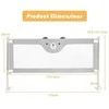 Promotions Lovos turėklas, 175x25x101.5 cm, pilka, reguliuojamo aukščio