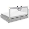 Promotions Lovos turėklas, 175x25x101.5 cm, pilka, reguliuojamo aukščio