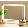 Promotions Makiažo veidrodis, 58x12x48 cm, Balta, LED apšvietimas