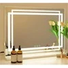 Promotions Makiažo veidrodis, LED apšvietimas, 80x14x62 cm, balta, metalinis rėmas