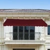 Promotions Ištraukiamas markizė, 350 cm pločio, vyno raudonos spalvos