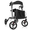 Promotions Medicininis vaikštynė, sulankstomas aliumininis vaikštynas, 57,2x83,8x95,3 cm, tamsiai mėlynas