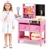 Promotions Medicinos centro žaislų rinkinys, 75x28x82.6 cm, rožinė, mediena