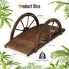 Promotions Medinis sodo tiltelis, 101,5x48,5x38 cm, rudas