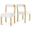 Promotions Medinis valgomojo krėslas, 50.8x59.7x86.4 cm, baltas