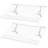 Promotions Spinta lentynos, 61x30x2,5 cm, balta