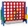 Promotions Milžiniškas 4 eilutėje žaidimo rinkinys 42 dalys 124,5x38x101,6 cm raudona/mėlyna