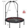 Promotions Sulankstoma mini batutas su reguliuojama putų rankena ir pasipriešinimo juostomis, 101x101x105-129 cm, mėlynas