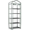 Promotions Mini šiltnamis 68,6x48,3x190,5 cm baltas, metalas