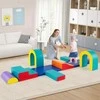 Promotions Minkšti putų konstruktoriaus blokeliai, 50x25x55 cm, daugių spalvų