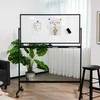Promotions Mobilus baltas magnetinis dvipusis baltojo lenta, 120x60 cm, juodas