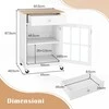 Promotions Mobilus saugojimo spintelė, 65x48,5x87,5 cm, balta