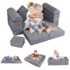 Promotions Modulinė vaikų žaidimų sofa, 130x66x52,5 cm, pilka