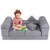 Promotions Modulinė vaikų žaidimų sofa, 130x66x52,5 cm, pilka