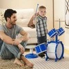 Promotions Mokomasis mušamasis muzikos instrumentas žaislas, 67x35x65 cm, mėlynas