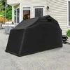 Promotions Motociklo pastogė, 341.4x137.2x192 cm, juoda