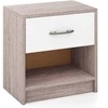 Promotions Naktinė spintelė, 38,1x27,9x40,6 cm, Šviesiai pilka