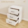 Promotions Naktinė spintelė, 38,1x27,9x54,6 cm, balta