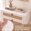 Promotions Naktiniai staliukai, rinkinys 2 vnt., 68x40x65 cm, balintos ąžuolo spalvos