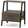 Promotions Naktinis staliukas, 45.7x35.6x52.1 cm, Pilka