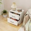 Promotions Naktinis staliukas, 38.1x27.9x39.4 cm, Baltas