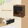 Promotions Naktinis staliukas, 38.1x27.9x40.6 cm, Rudas