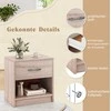 Promotions Naktinis staliukas, 38.1x27.9x40.6 cm, Rudas