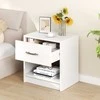 Promotions Naktinis staliukas, 38.1x27.9x40.6 cm, baltas