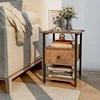 Promotions Naktinis staliukas, 40,6x40,6x54,6 cm, Rudas