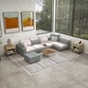 Promotions Naktinių staliukų komplektas 2 vnt., 45x40x58 cm, natūralios spalvos, su įkrovimo stotele, mediniai