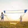 Promotions Nešiojama sporto tinklas, 296x34x155 cm, geltona mėlyna
