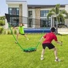 Promotions Nešiojamas badmintono tinklo rinkinys, 270x33,5x160 cm, juodas