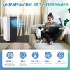 Promotions Nešiojamas oro kondicionierius, 7000 BTU, 30x28x69 cm, juoda ir balta