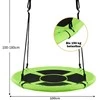 Promotions Nest Swing, 100 cm skersmuo, Žalia