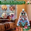 Promotions Optinio pluošto kalėdinė eglutė, 95x51x30 cm, žalia