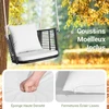 Promotions Pakabinamas rotango krėslas su pagalvėle ir metaliniu rėmu 77,5x62x38 cm mišrios rudos spalvos