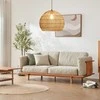 Promotions Pakabinamas šviestuvas, pintas popierius, reguliuojamas aukštis 50x150 cm, rudas