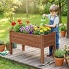 Promotions Pakelta lysvė, 120x43.5x51 cm, medinė, sodinimo lovys
