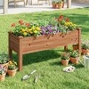 Promotions Pakelta lysvė, 120x43.5x51 cm, medinė, sodinimo lovys
