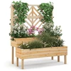 Promotions Pakelta lysvė su tinklu, 2 aukštų, 109,2x62,2x134,6 cm, natūrali